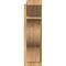 Ekena Millwork Funston Slat Rough Sawn Outlooker, Western Red Cedar, 8"W x 20"D x 28"H OUT08X20X28FST06RWR - alternate 2